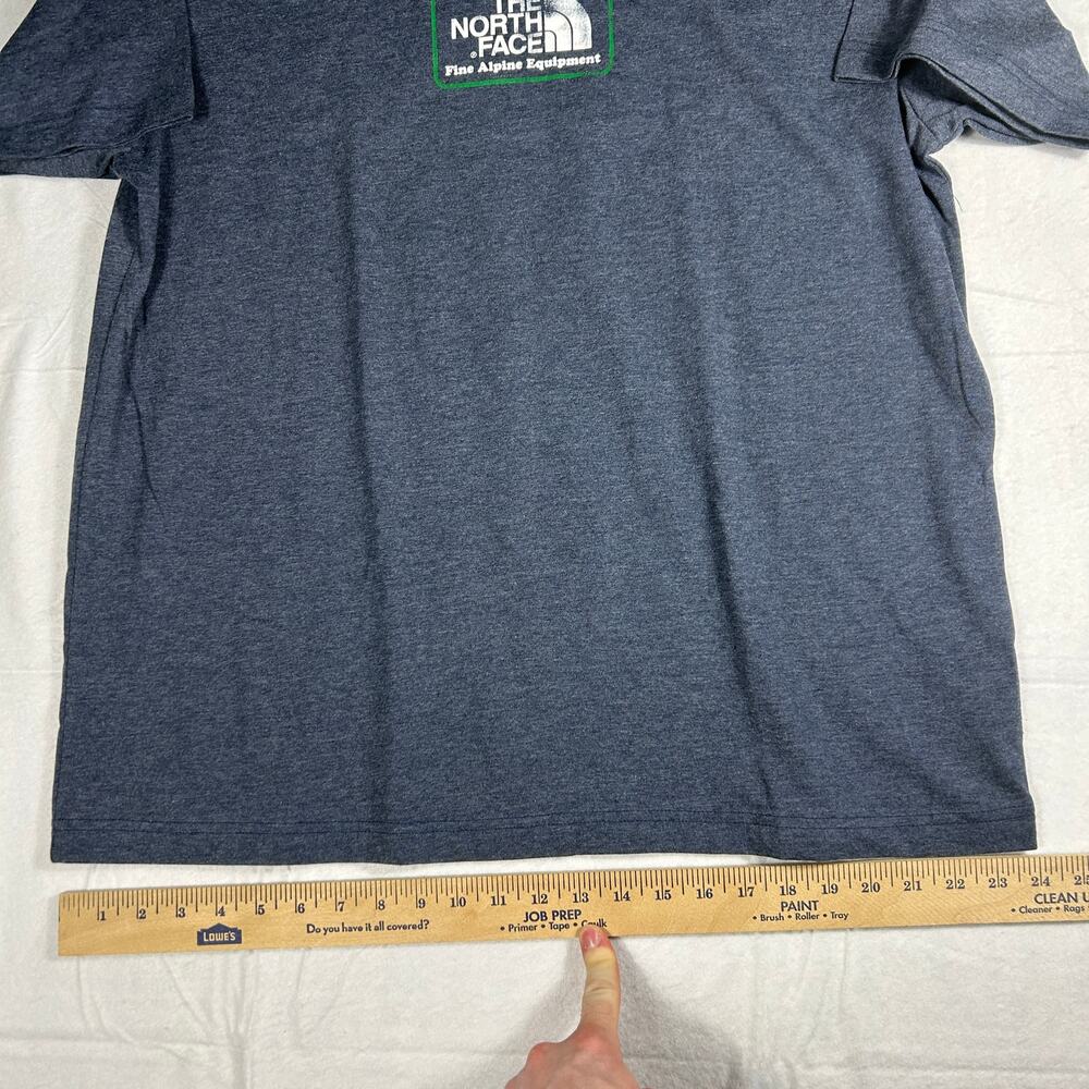 The North Face "Fine Alpine Equipment" Graphic Tee - Men’s XXL - Navy Blue - Picture 5 of 11